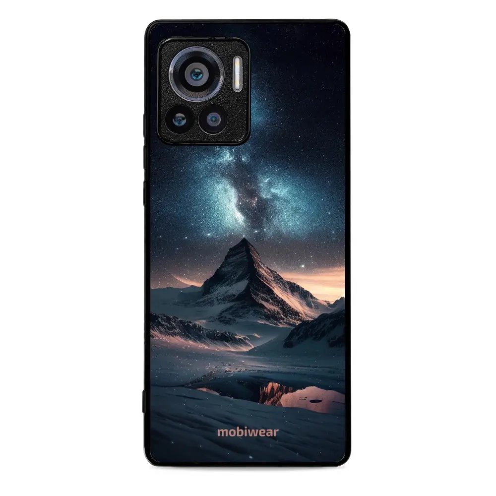 Lesklý kryt Mobiwear Glossy - Motorola Edge 30 Ultra - G006G Hora s hvězdnou oblohou