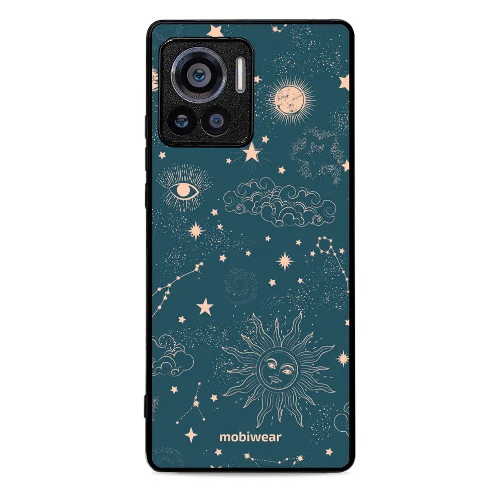 Lesklý kryt Mobiwear Glossy - Motorola Edge 30 Ultra - G047G - Magický vesmír