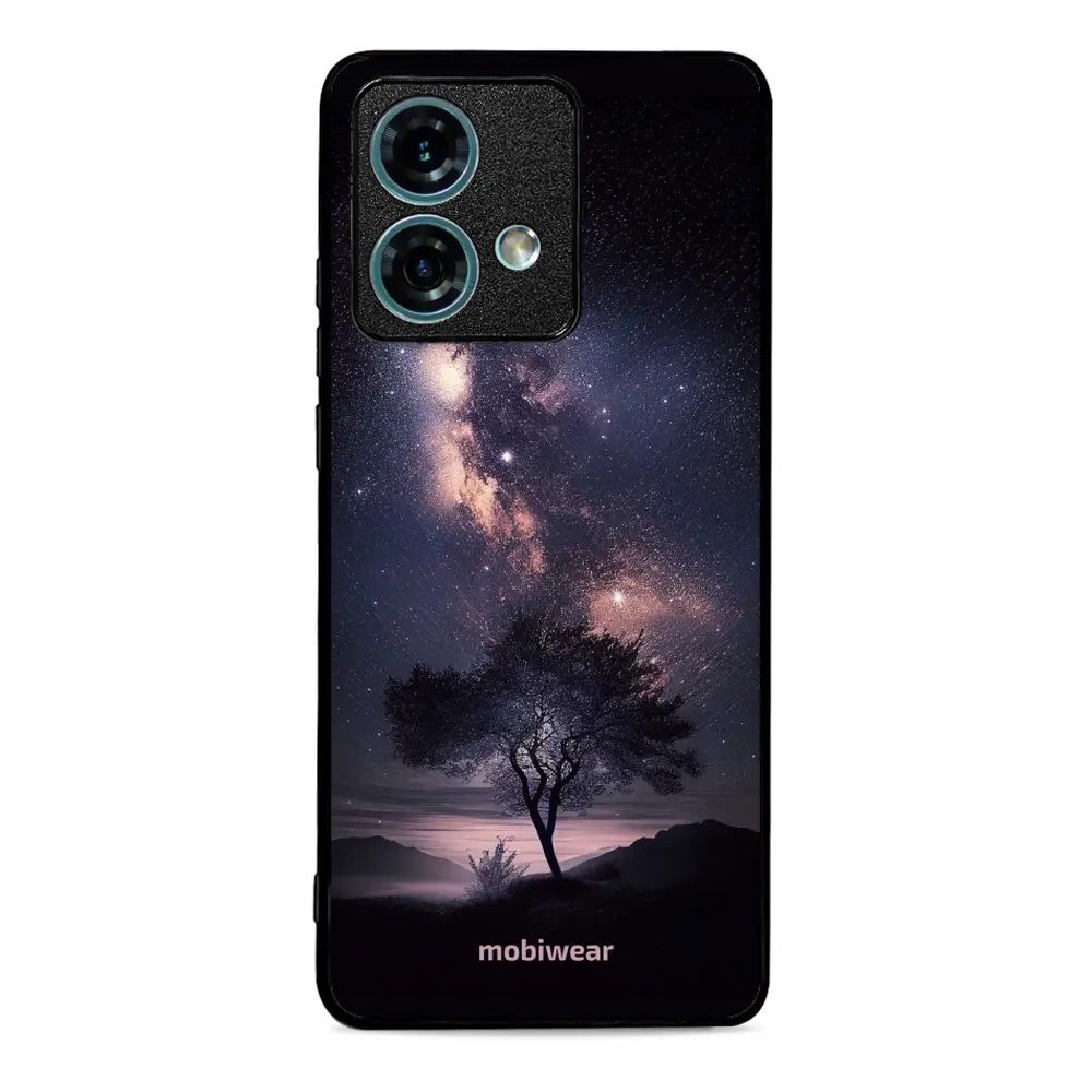Lesklý kryt Mobiwear Glossy - Motorola Edge 40 Neo - G005G Strom s galaxií