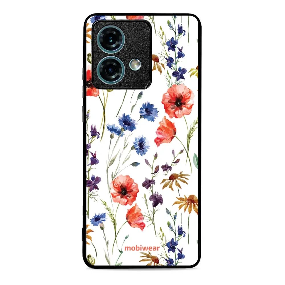 Lesklý kryt Mobiwear Glossy - Motorola Edge 40 Neo - G032G - Luční kvítí