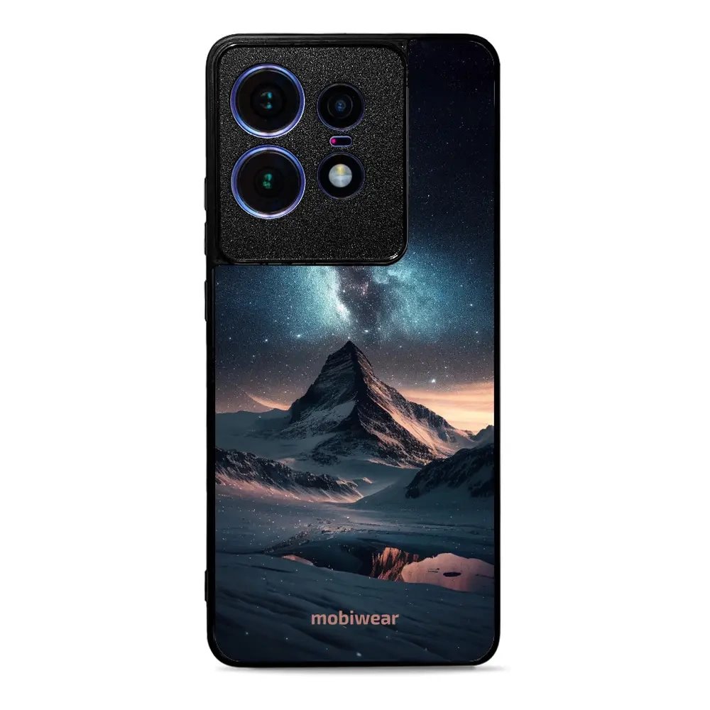 Lesklý kryt Mobiwear Glossy - Motorola Edge 50 Pro - G006G Hora s hvězdnou oblohou