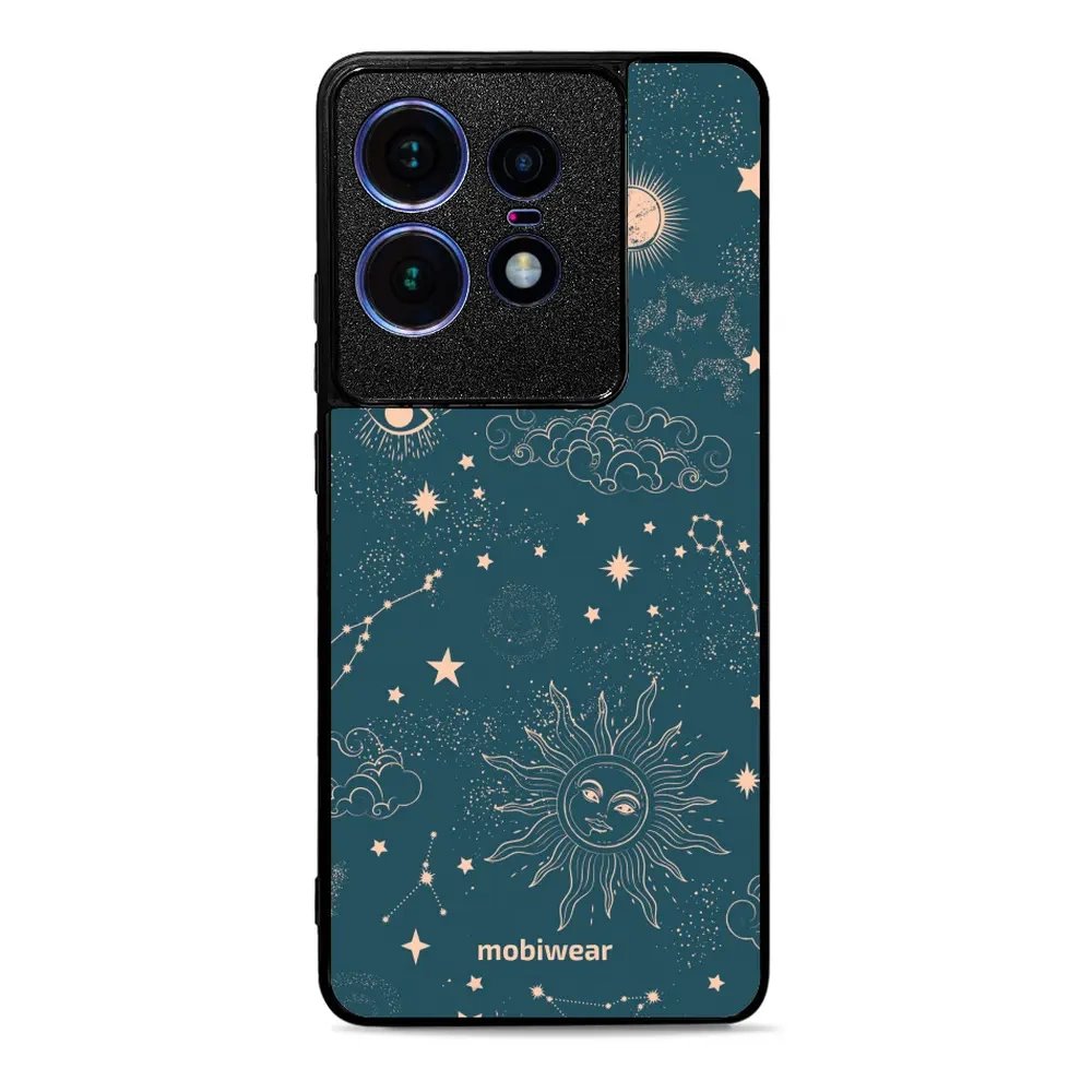 Lesklý kryt Mobiwear Glossy - Motorola Edge 50 Pro - G047G - Magický vesmír