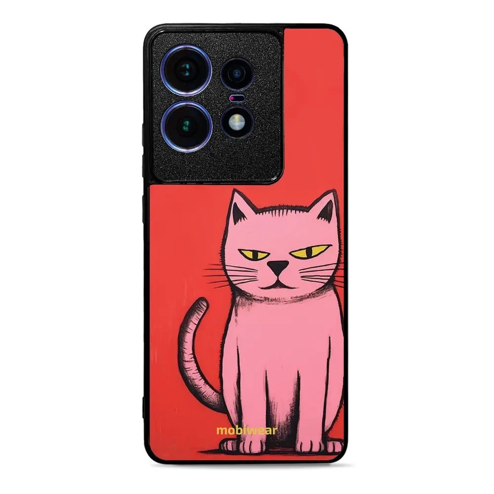 Lesklý kryt Mobiwear Glossy - Motorola Edge 50 Pro - G054G Kocourek