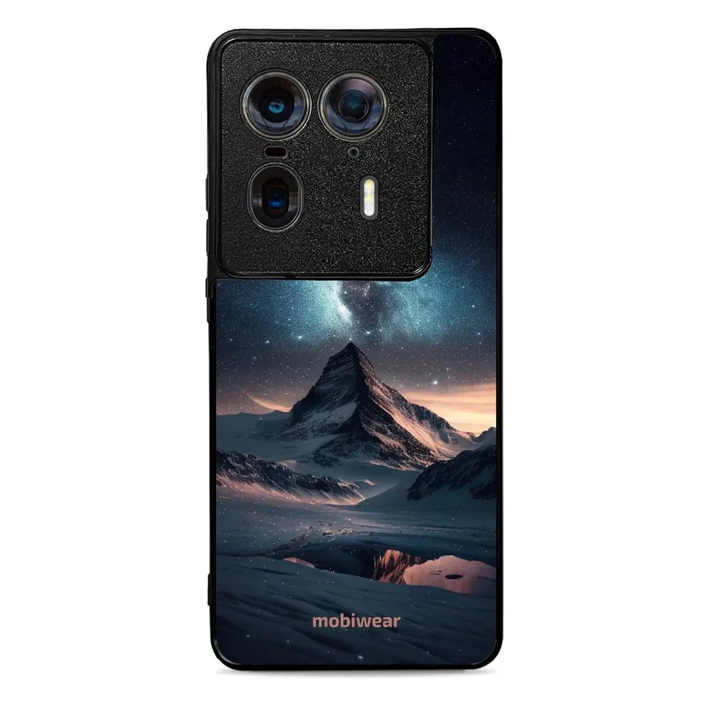 Lesklý kryt Mobiwear Glossy - Motorola Edge 50 Ultra - G006G Hora s hvězdnou oblohou