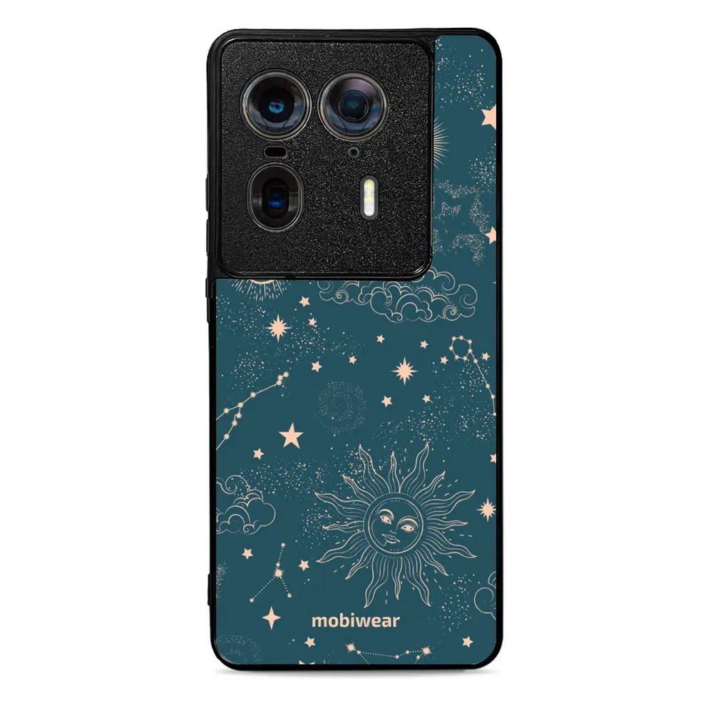 Lesklý kryt Mobiwear Glossy - Motorola Edge 50 Ultra - G047G - Magický vesmír