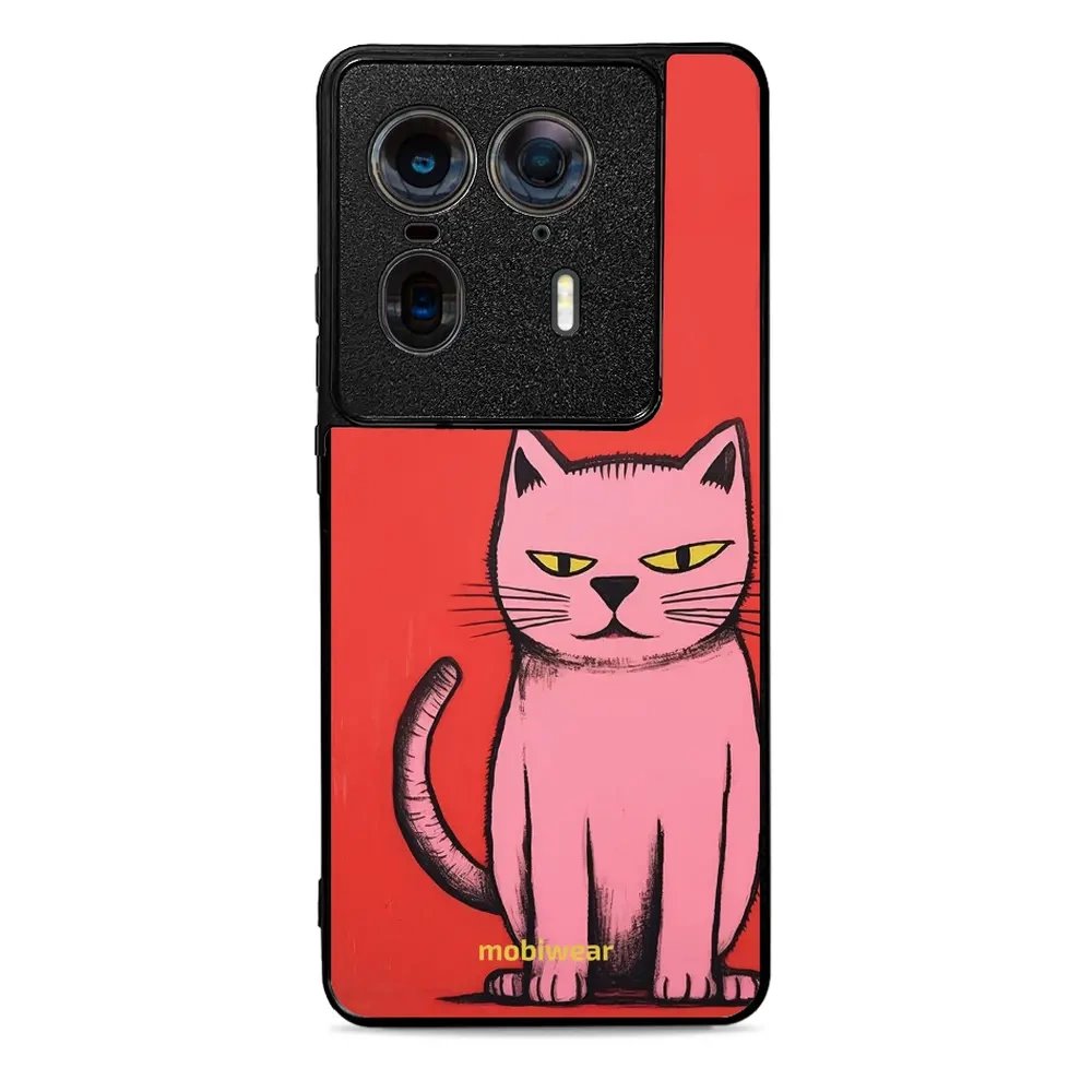 Lesklý kryt Mobiwear Glossy - Motorola Edge 50 Ultra - G054G Kocourek