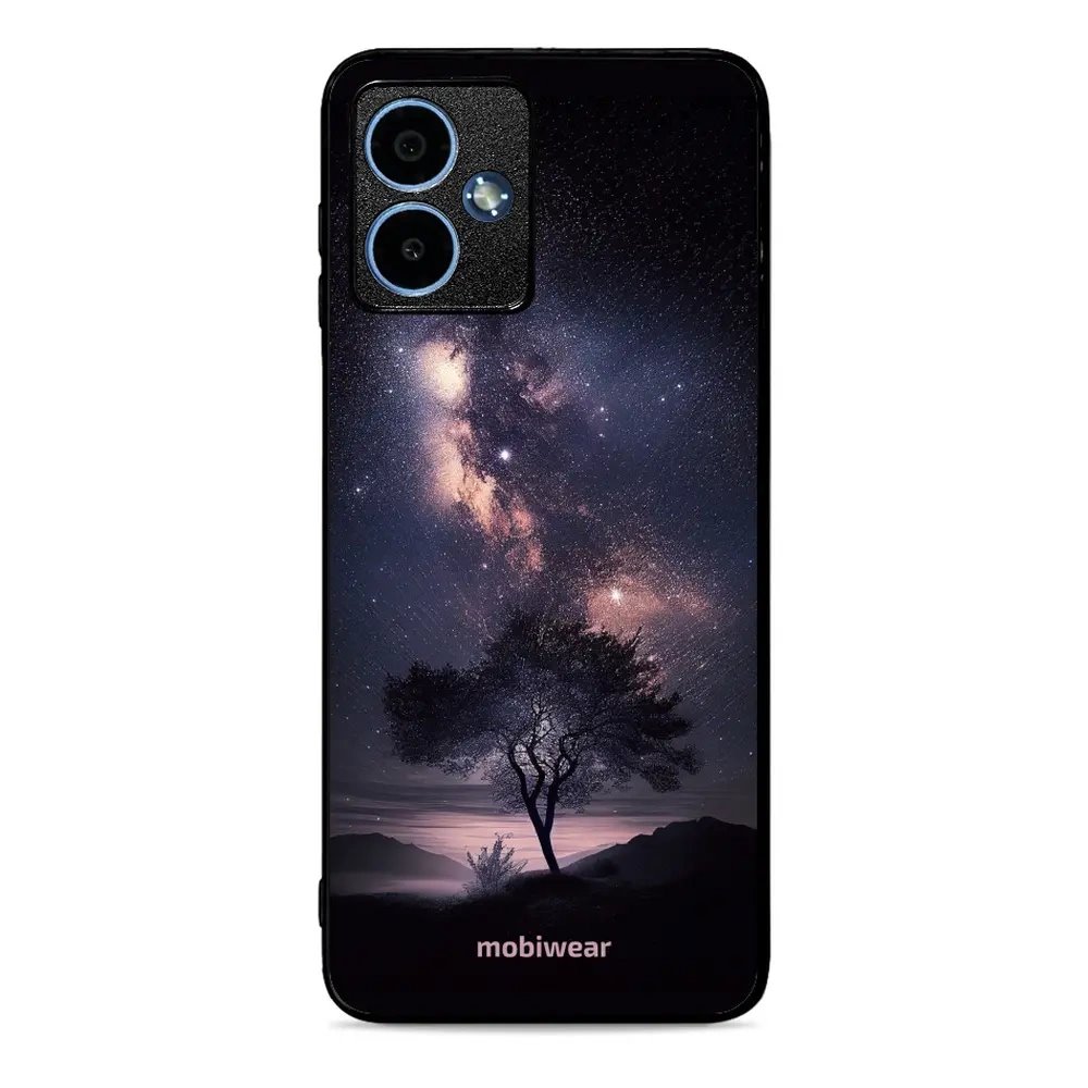 Lesklý kryt Mobiwear Glossy - Motorola Moto G14 - G005G Strom s galaxií