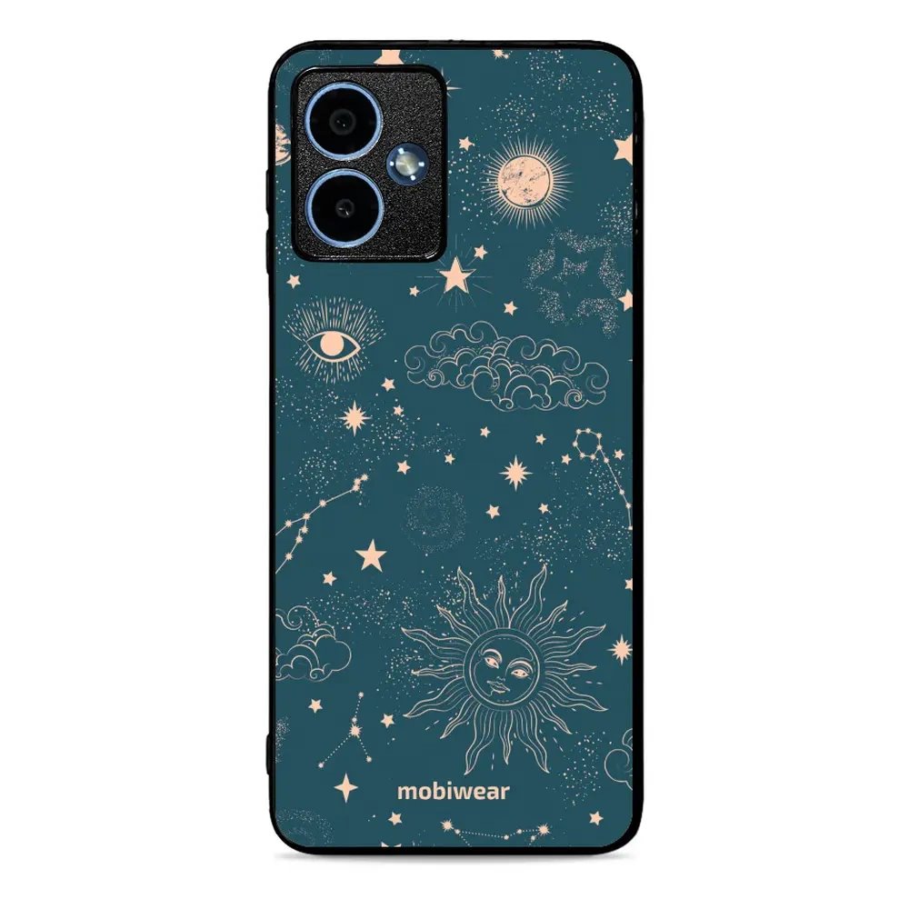 Lesklý kryt Mobiwear Glossy - Motorola Moto G14 - G047G - Magický vesmír