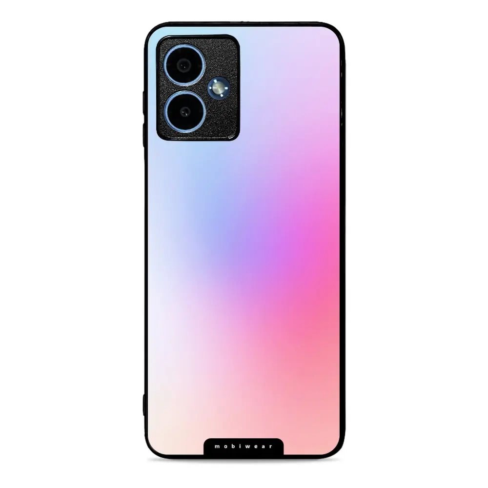 Lesklý kryt Mobiwear Glossy - Motorola Moto G14 - G065G Nachový odstín