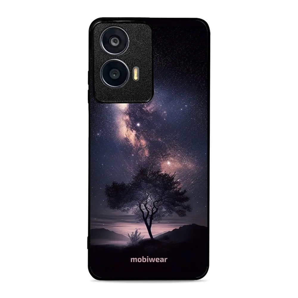 Lesklý kryt Mobiwear Glossy - Motorola Moto G24 - G005G Strom s galaxií