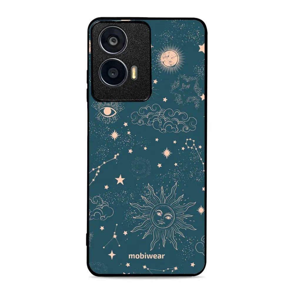 Lesklý kryt Mobiwear Glossy - Motorola Moto G24 - G047G - Magický vesmír