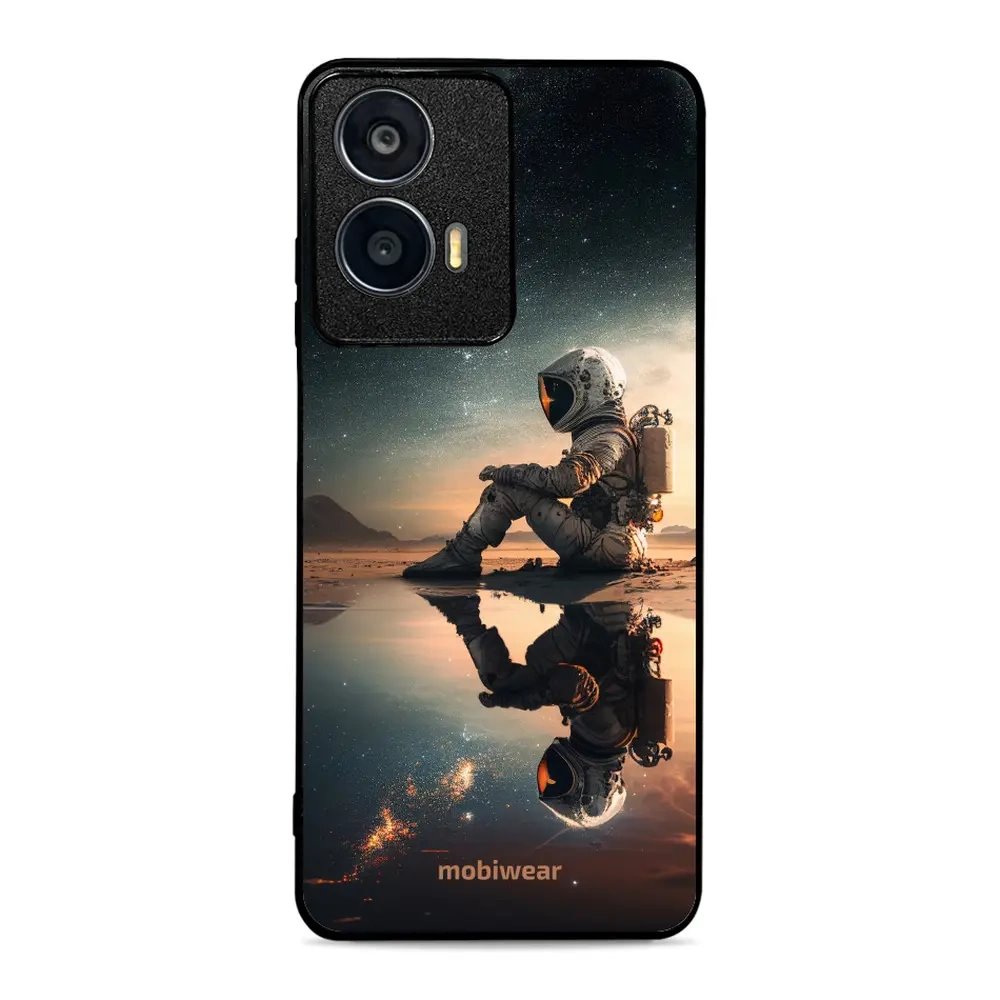Lesklý kryt Mobiwear Glossy - Motorola Moto G04 - G003G Astronaut na samotce