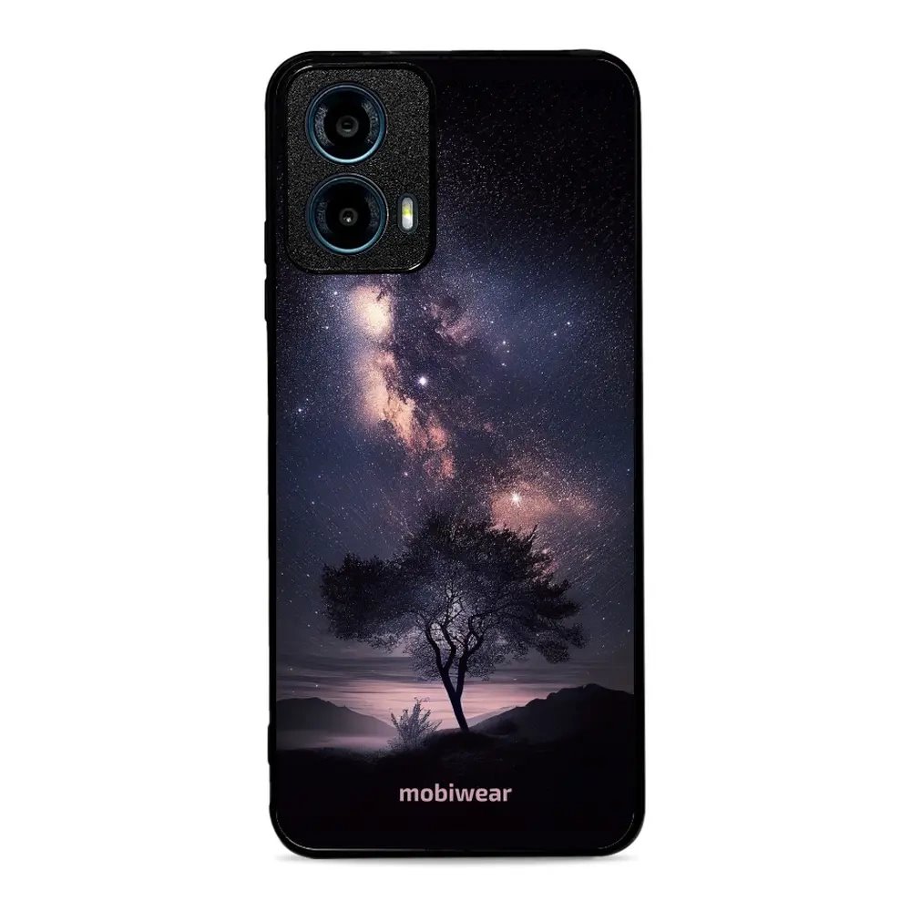 Lesklý kryt Mobiwear Glossy - Motorola Moto G34 5G - G005G Strom s galaxií