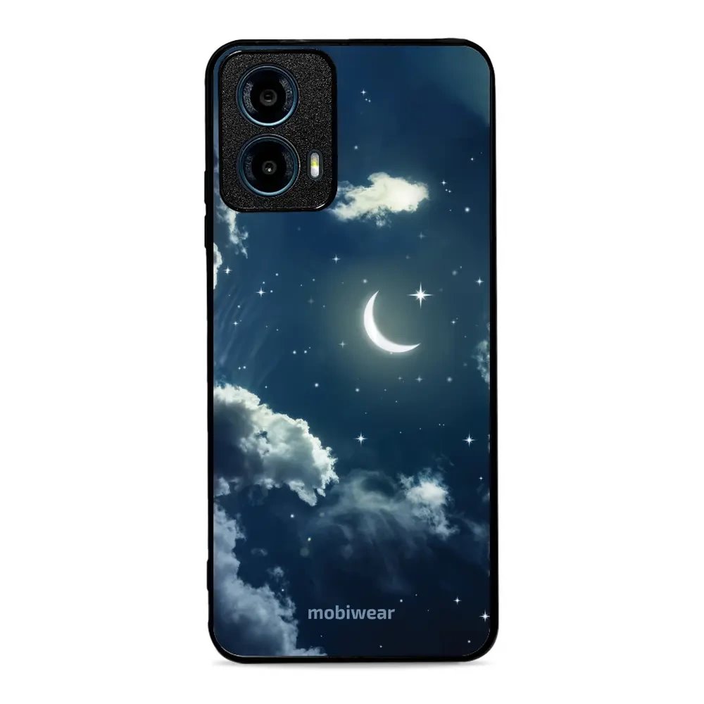 Lesklý kryt Mobiwear Glossy - Motorola Moto G34 5G - G048G - Noční obloha