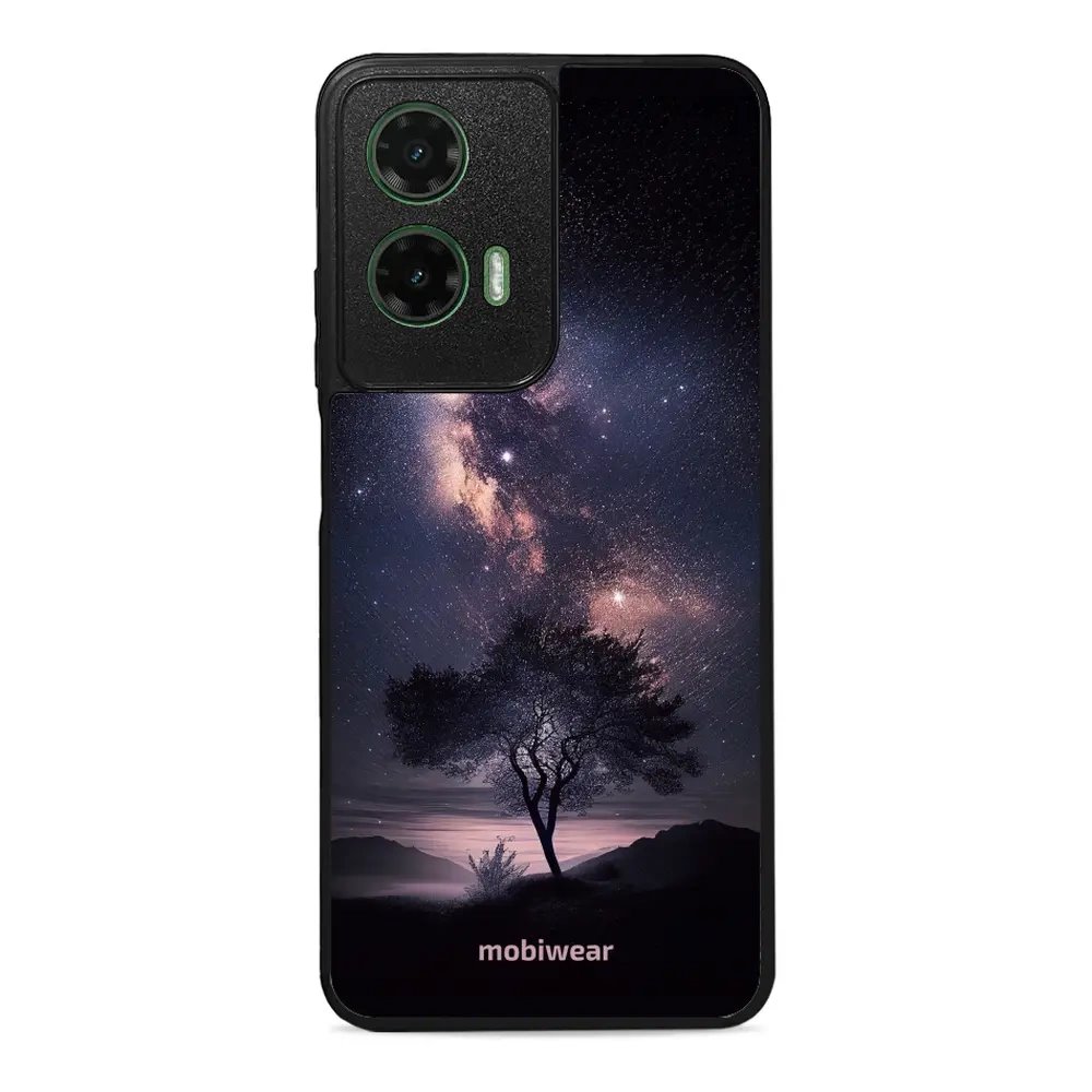 Lesklý kryt Mobiwear Glossy - Motorola Moto G35 5G - G005G Strom s galaxií