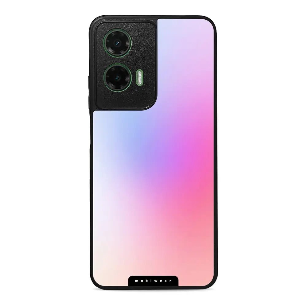 Lesklý kryt Mobiwear Glossy - Motorola Moto G35 5G - G065G Nachový odstín