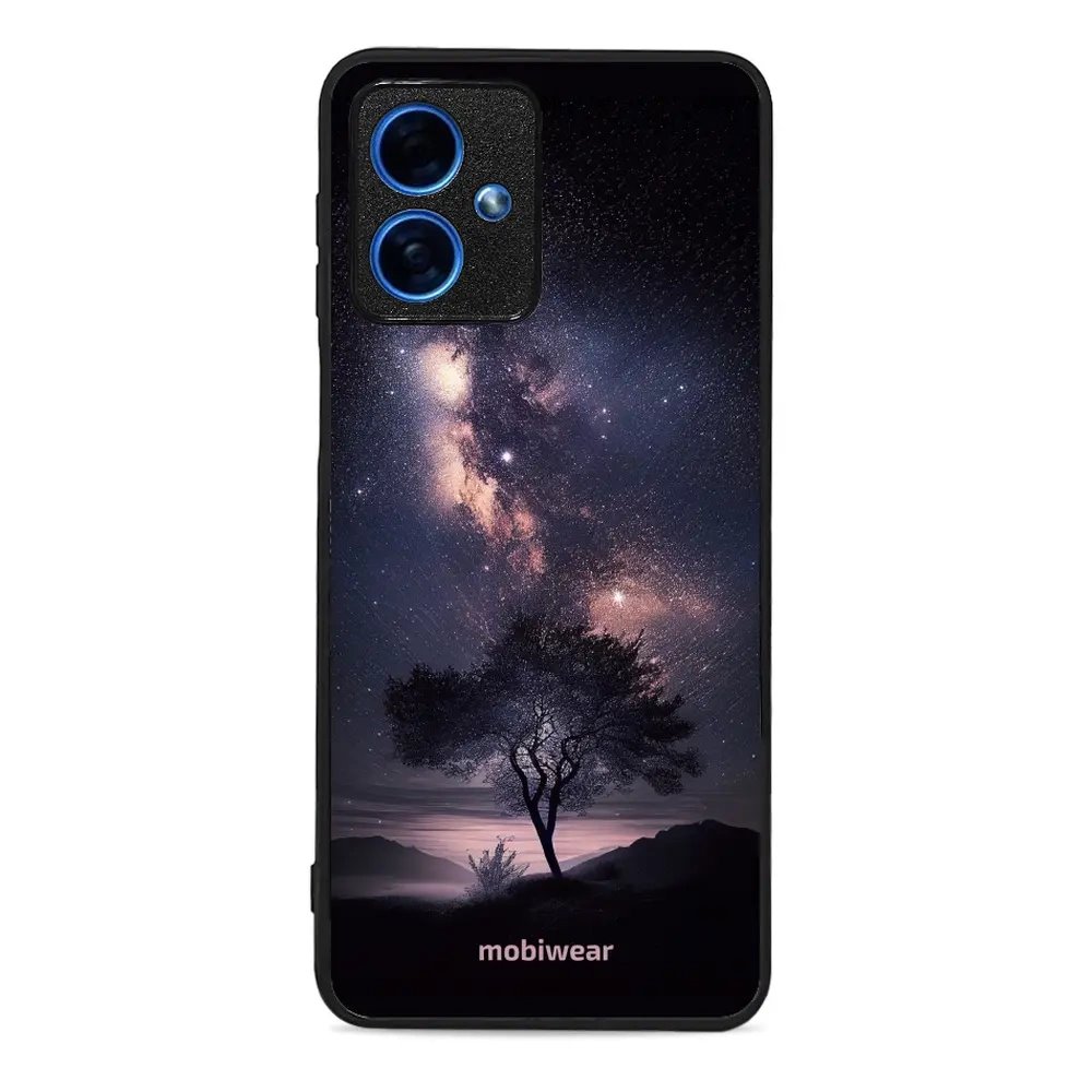 Lesklý kryt Mobiwear Glossy - Motorola Moto G54 5G - G005G Strom s galaxií