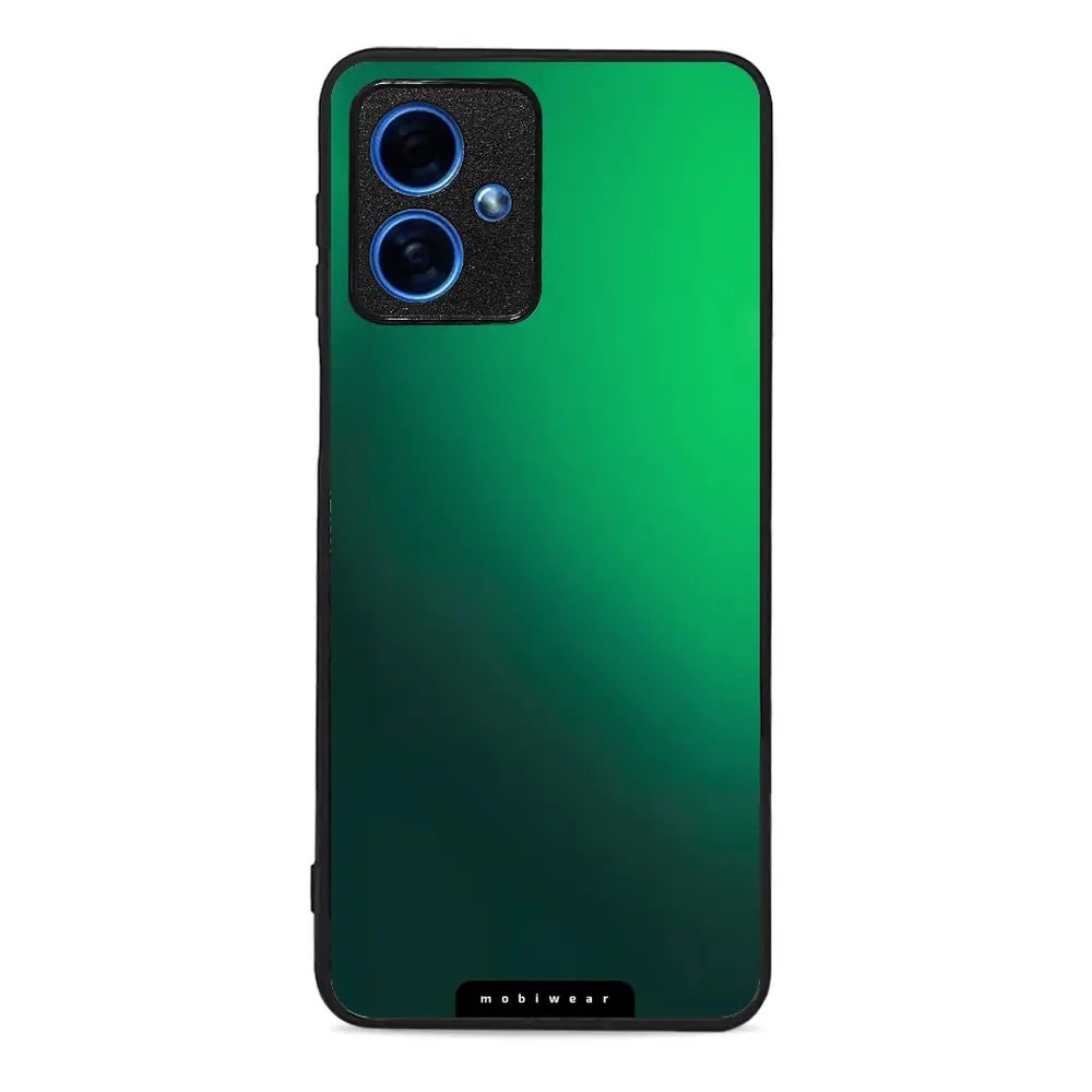 Lesklý kryt Mobiwear Glossy - Motorola Moto G54 5G - G061G Zelený odstín