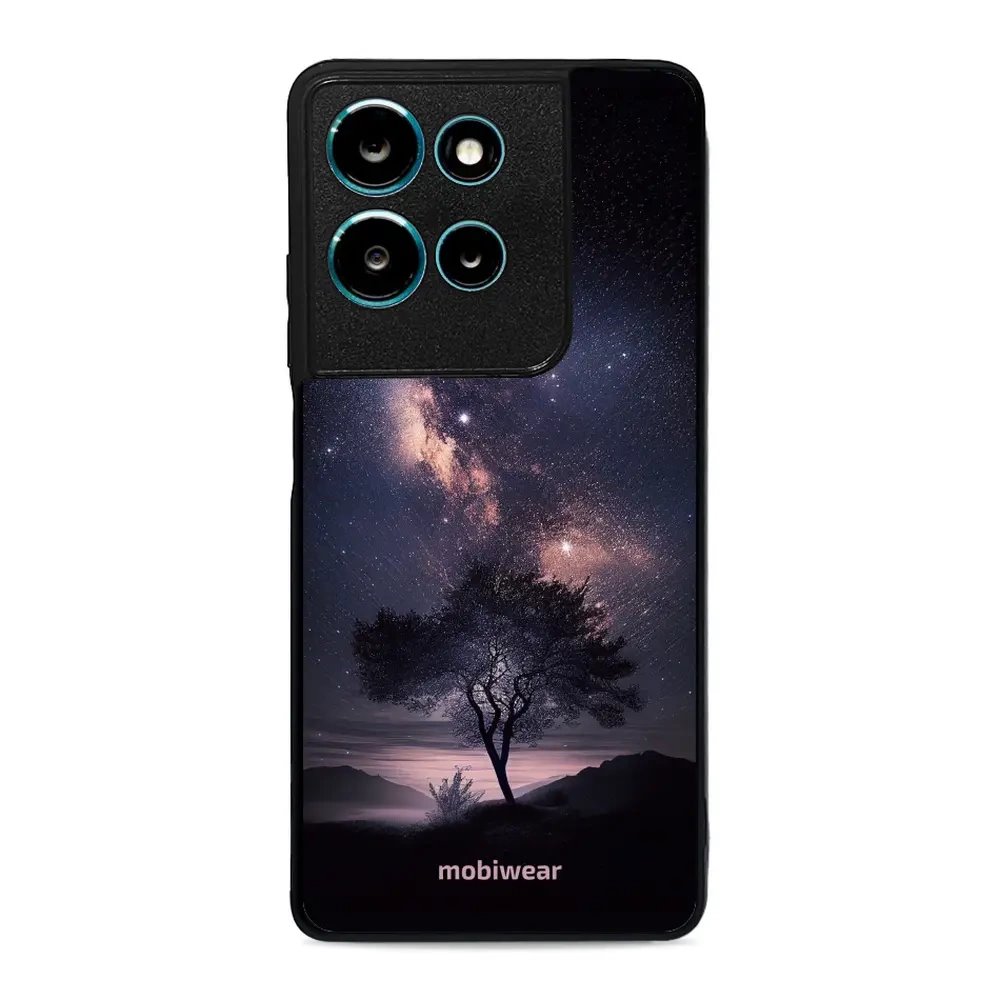 Lesklý kryt Mobiwear Glossy - Motorola Moto G75 5G - G005G Strom s galaxií