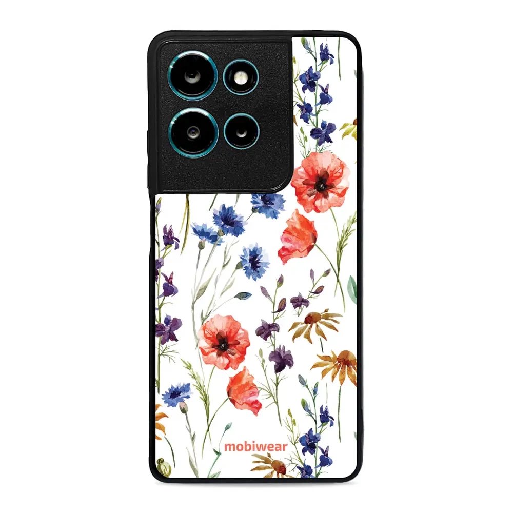 Lesklý kryt Mobiwear Glossy - Motorola Moto G75 5G - G032G - Luční kvítí