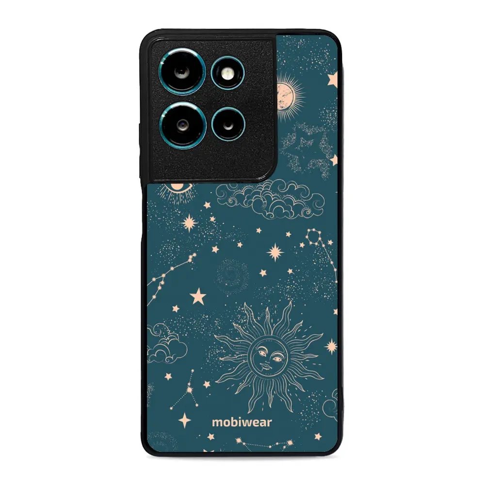 Lesklý kryt Mobiwear Glossy - Motorola Moto G75 5G - G047G - Magický vesmír