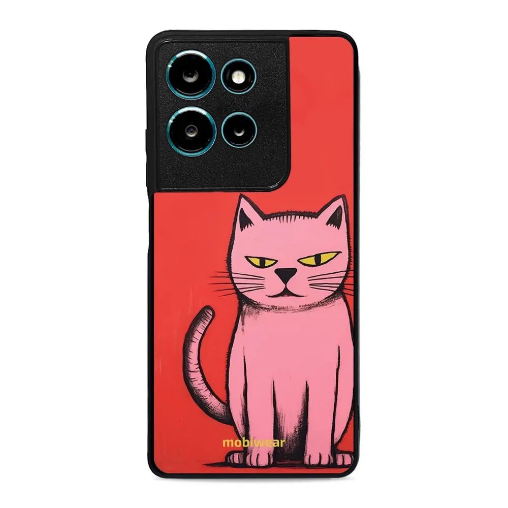 Lesklý kryt Mobiwear Glossy - Motorola Moto G75 5G - G054G Kocourek