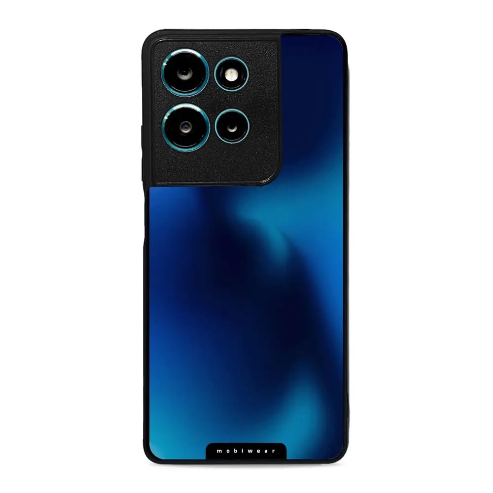 Lesklý kryt Mobiwear Glossy - Motorola Moto G75 5G - G068G Modrý odstín
