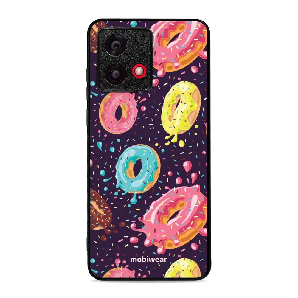 Lesklý kryt Mobiwear Glossy - Motorola Moto G84 - G046G - Donutky