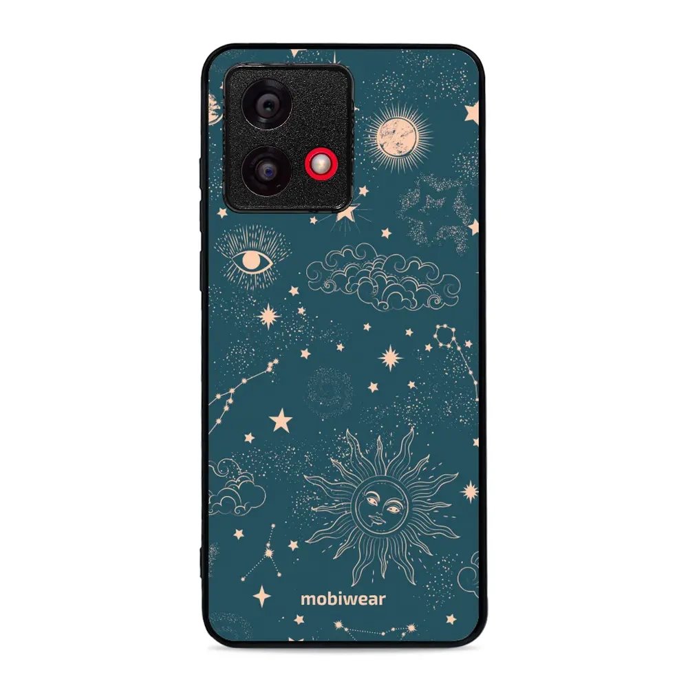 Lesklý kryt Mobiwear Glossy - Motorola Moto G84 - G047G - Magický vesmír