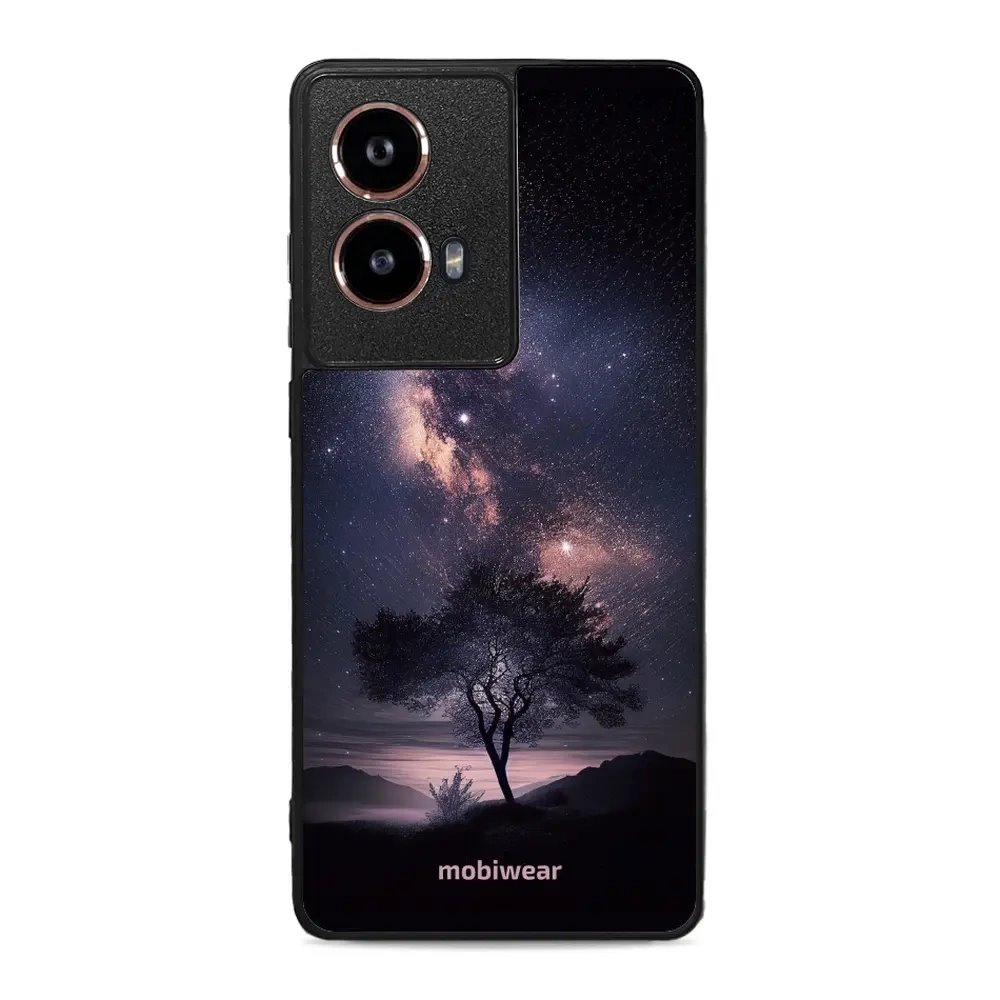Lesklý kryt Mobiwear Glossy - Motorola Moto G85 5G - G005G Strom s galaxií