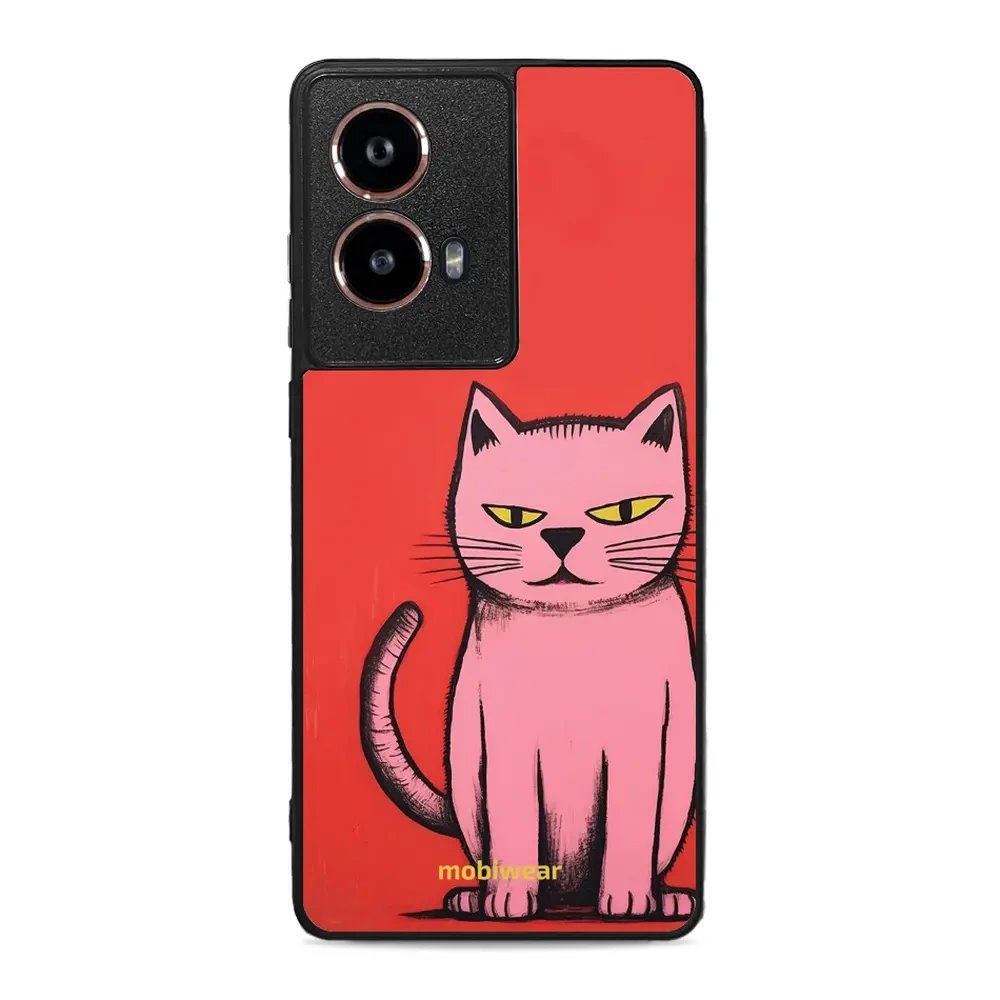 Lesklý kryt Mobiwear Glossy - Motorola Moto G85 5G - G054G Kocourek