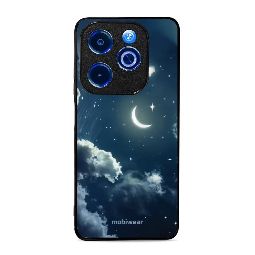 Lesklý kryt Mobiwear Glossy - Infinix HOT 40i - G048G - Noční obloha