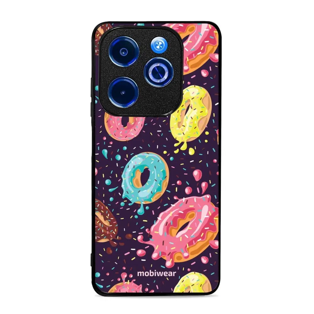 Lesklý kryt Mobiwear Glossy - Infinix Smart 8 - G046G - Donutky