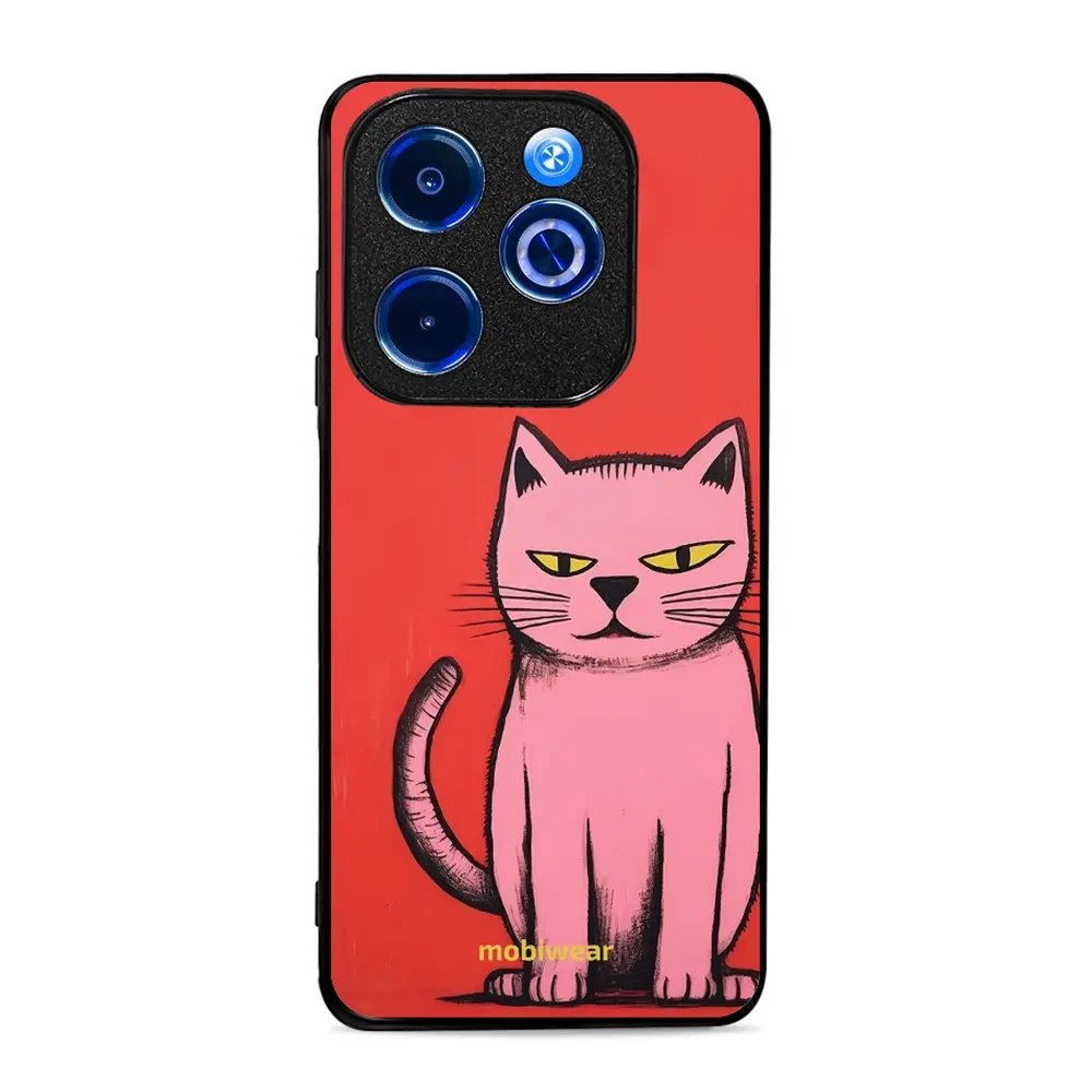 Lesklý kryt Mobiwear Glossy - Infinix Smart 8 - G054G Kocourek