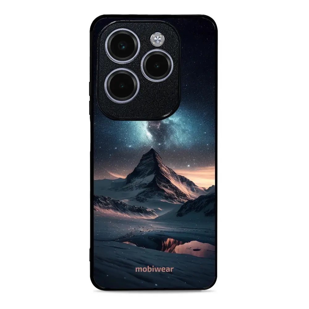Lesklý kryt Mobiwear Glossy - Infinix HOT 40 Pro - G006G Hora s hvězdnou oblohou