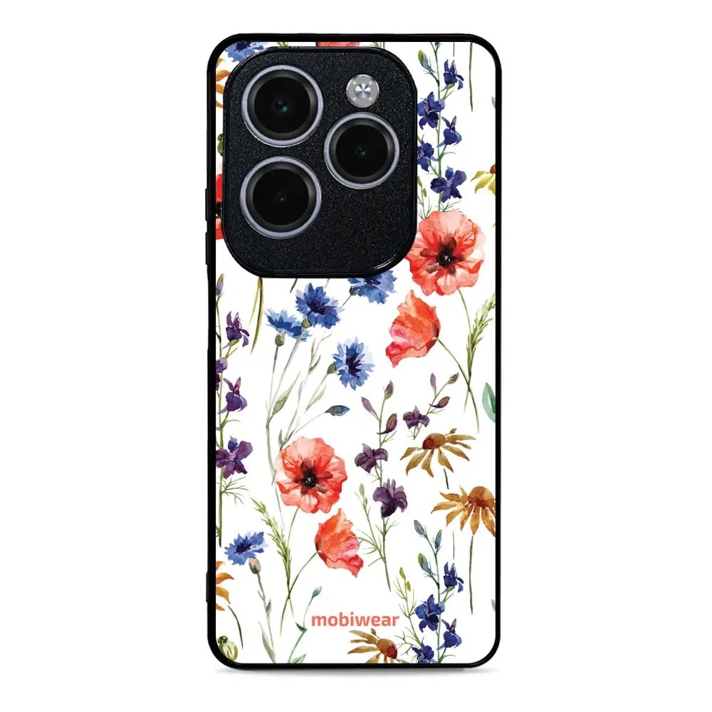 Lesklý kryt Mobiwear Glossy - Infinix HOT 40 Pro - G032G - Luční kvítí