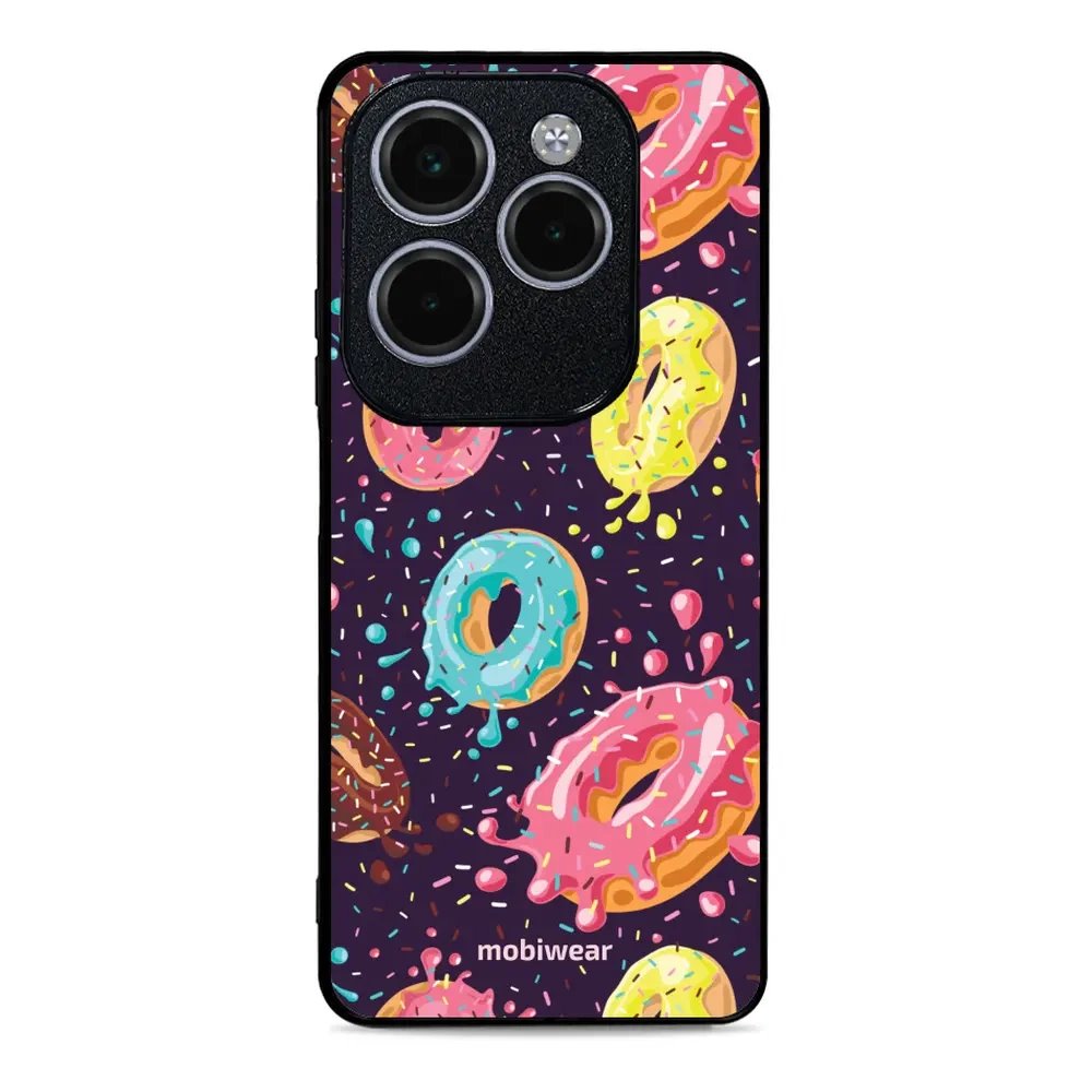 Lesklý kryt Mobiwear Glossy - Infinix HOT 40 Pro - G046G - Donutky