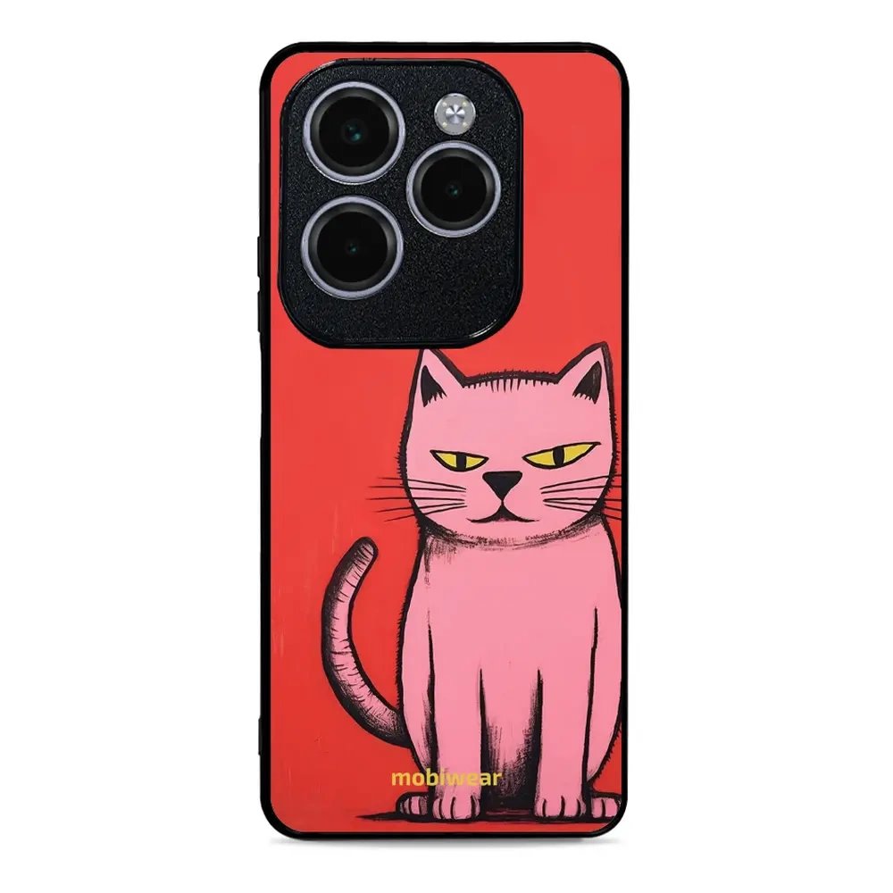 Lesklý kryt Mobiwear Glossy - Infinix HOT 40 Pro - G054G Kocourek