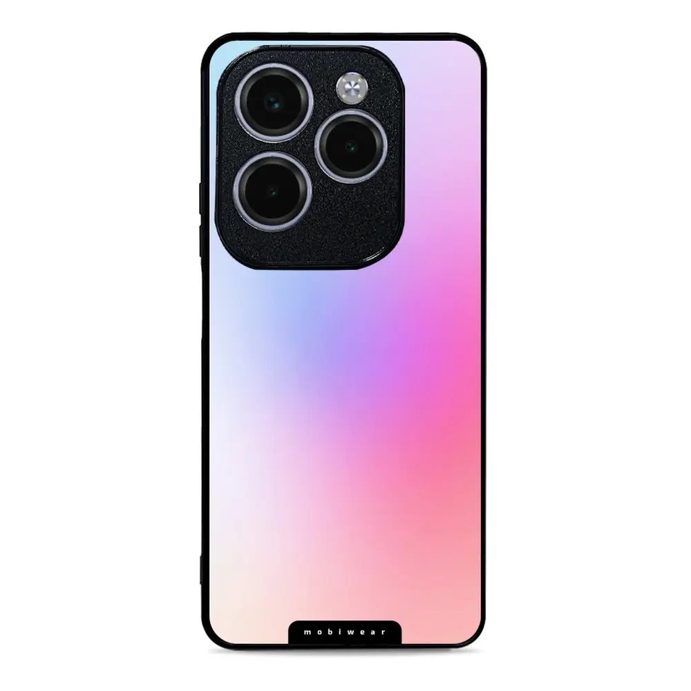Lesklý kryt Mobiwear Glossy - Infinix HOT 40 Pro - G065G Nachový odstín
