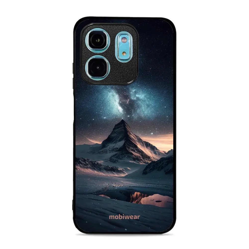 Lesklý kryt Mobiwear Glossy - Infinix HOT 50i - G006G Hora s hvězdnou oblohou