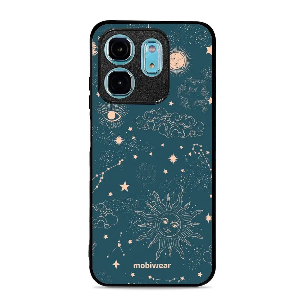 Lesklý kryt Mobiwear Glossy - Infinix HOT 50i - G047G - Magický vesmír