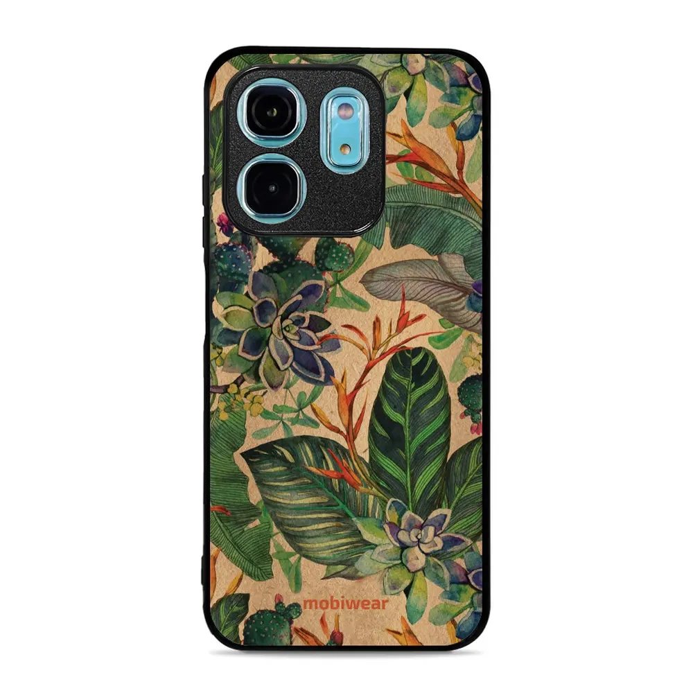 Lesklý kryt Mobiwear Glossy - Infinix Smart 9 - G036G - Sukulenty