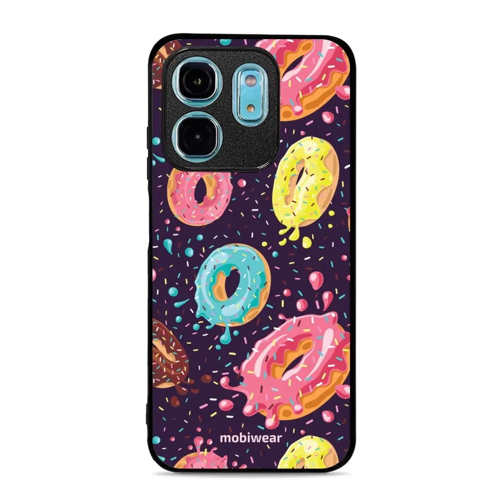 Lesklý kryt Mobiwear Glossy - Infinix Smart 9 - G046G - Donutky