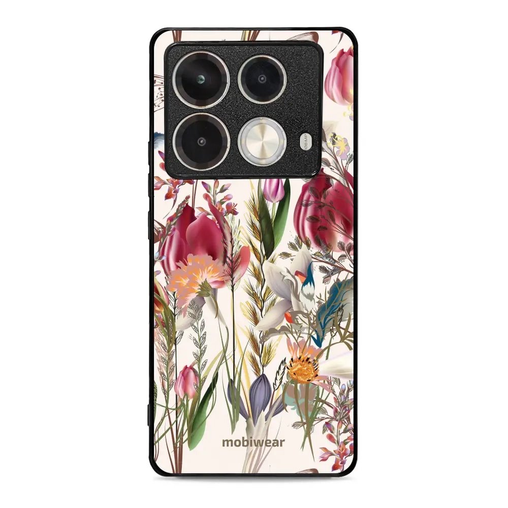 Lesklý kryt Mobiwear Glossy - Infinix Note 40 - G031G - Rozkvetlá louka