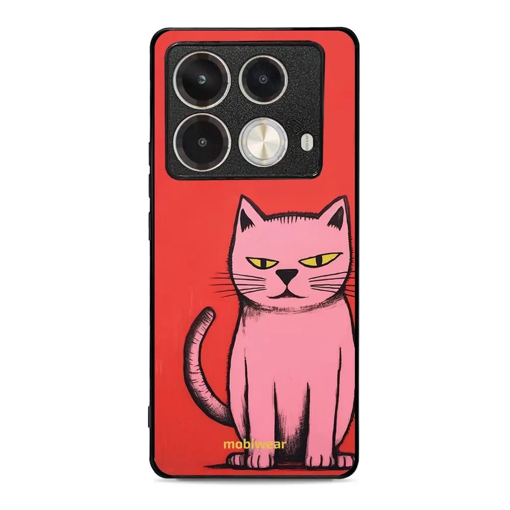 Lesklý kryt Mobiwear Glossy - Infinix Note 40 - G054G Kocourek