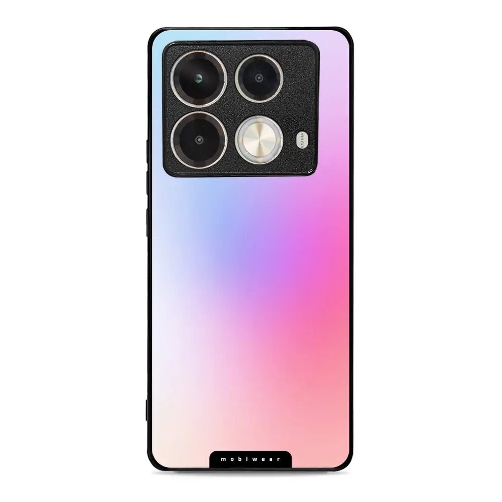 Lesklý kryt Mobiwear Glossy - Infinix Note 40 - G065G Nachový odstín - VÝPRODEJ