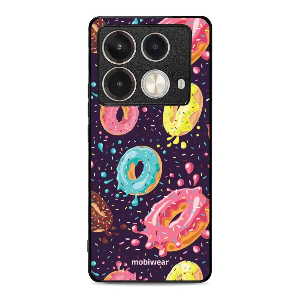 Lesklý kryt Mobiwear Glossy - Infinix Note 40 Pro - G046G - Donutky