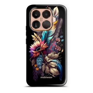 Odolný kryt na mobil Xiaomi 15T Pro - Mobiwear Elite Pro E011E Kytice s pírkem