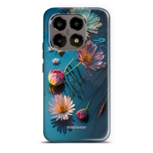 Odolný kryt na mobil Xiaomi 15T - Mobiwear Elite Pro E013E Květy na hladině