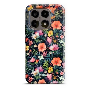 Odolný kryt na mobil Xiaomi 15T - Mobiwear Elite Pro EP48E Pestré kvítky